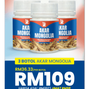 Akar Mongolia 3 Botol